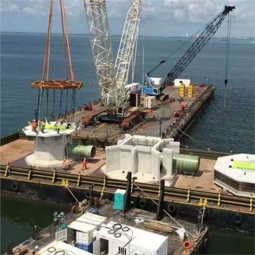 Nepārtraukta tinuma FRP atsāļošanas caurule